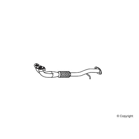 Op Parts Exhaust Pipe, 25123007 25123007